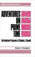 Adventures on Prime Time: The Television Programs of Stephen J. Cannell