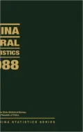 China Rural Statistics 1988