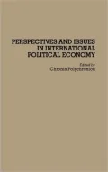 Perspectives and issues in international political economy