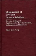 Measurement of Love and Intimate Relations