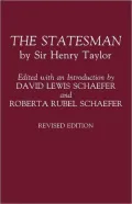 The Statesman : By Sir Henry Taylor