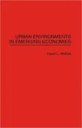 Urban Environments In Emerging Economies