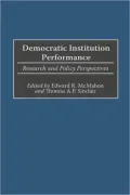 Democratic Institution Performance