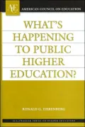What's Happening to Public Higher Education?
