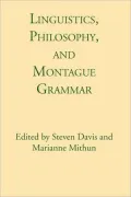 Linguistics, Philosophy, and Montague Grammar