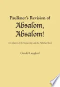 Book cover of Faulkner's Revision of Absalom, Absalom!