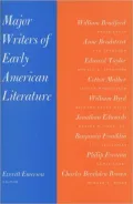 Major Writers of Early American Literature: Introductions to Nine Major Writers
