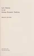 Lyric Descent in the German Romantic Tradition