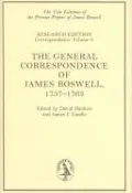 The General Correspondence of James Boswell, 1757-1763