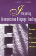 Interpreting Communicative Language Teaching Contexts and Concerns in Teacher Education