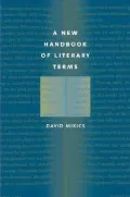 A New Handbook of Literary Terms