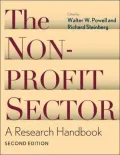 The Nonprofit Sector: A Research Handbook