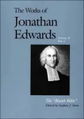 The Works of Jonathan Edwards, Volume 24: The Blank Bible