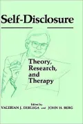 Self-Disclosure: Theory, Research, and Therapy