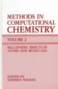 Relativistic Effects in Atoms and Molecules