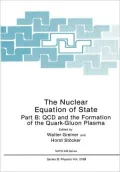 The Nuclear Equation of State: Part B