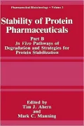 Stability Of Protein Pharmaceuticals, Part B