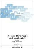 Photonic Band Gaps And Localization