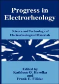 Progress in Electrorheology: Science and Technology of Electrorheological Materials