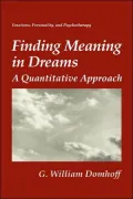 Finding Meaning In Dreams