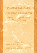 The Commercialization Of Genetic Research