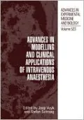 Advances in Modelling and Clinical Applications of Intravenous Anaesthesia, Vol. 523