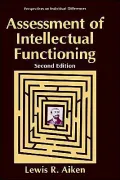 Assessment Of Intellectual Functioning, Second Edition