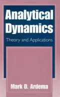 Book cover of Analytical Dynamics
