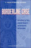 Borderline Case International Tax Policy, Corporate Research and Development, and Investment