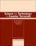 Science and Technology to Counter Terrorism: Proceedings of an Indo-U.S. Workshop