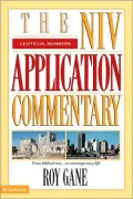 Niv Application Commentary Leviticus/numbers