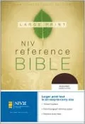 NIV Large Print Reference Bible