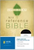 NIV Large Print Reference Bible