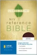 NIV Large Print Reference Bible