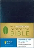 NIV Large Print Reference Bible