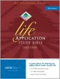 NIV Life Application Study Bible, Large Print