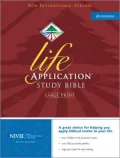 NIV Life Application Study Bible, Large Print