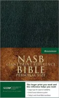 NASB Giant Print Reference Bible Personal Size