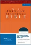 NIV Thinline Reference Bible