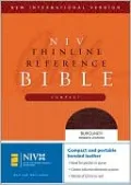 NIV Compact Thinline Reference Bible