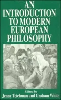 An introduction to modern European philosophy