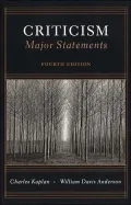 Criticism: Major Statements