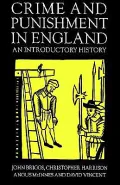 Crime And Punishment In England