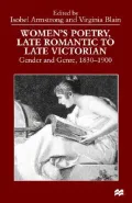 Womens Poetry Late Romantic