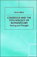 Coleridge And The Psychology Of Romanticism
