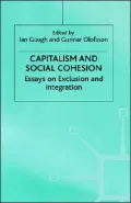 Capitalism And Social Cohesion