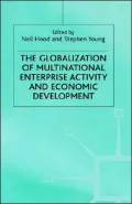 Globalization Of Multinational Enterprise Activity
