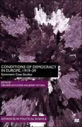 Conditions Of Democracy In Europe, 1919-39