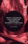 Post-colonial and African American women's writing
