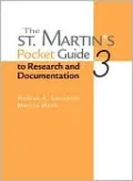The St. Martin's Pocket Guide to Research and Documentation